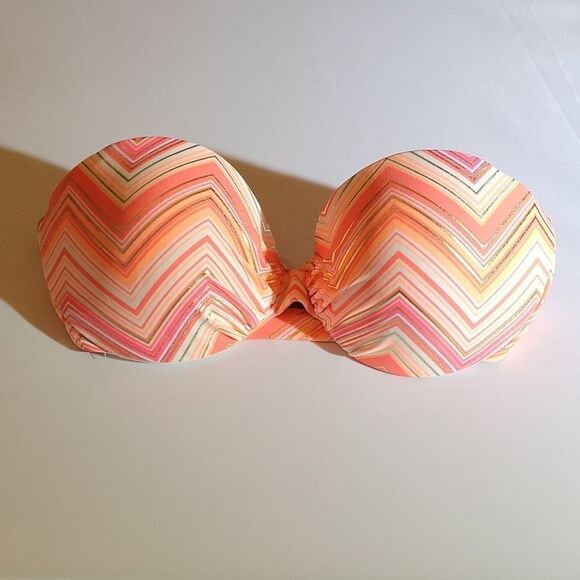 BRAND NEW XHILARATION WOMEN"S PUSH UP SWIMSUITS BIKINI BRA - Picture 3 of 16